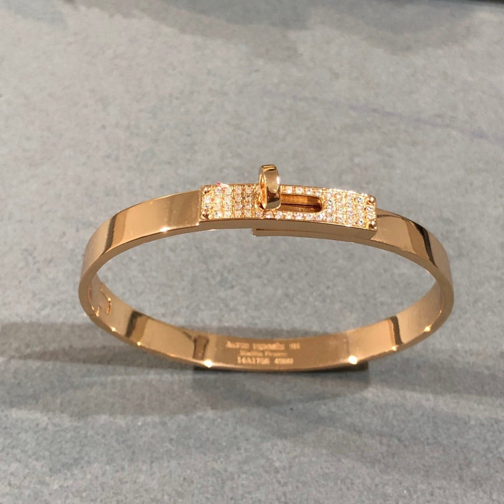 HERMES KELLY BRACELET DIAMOND