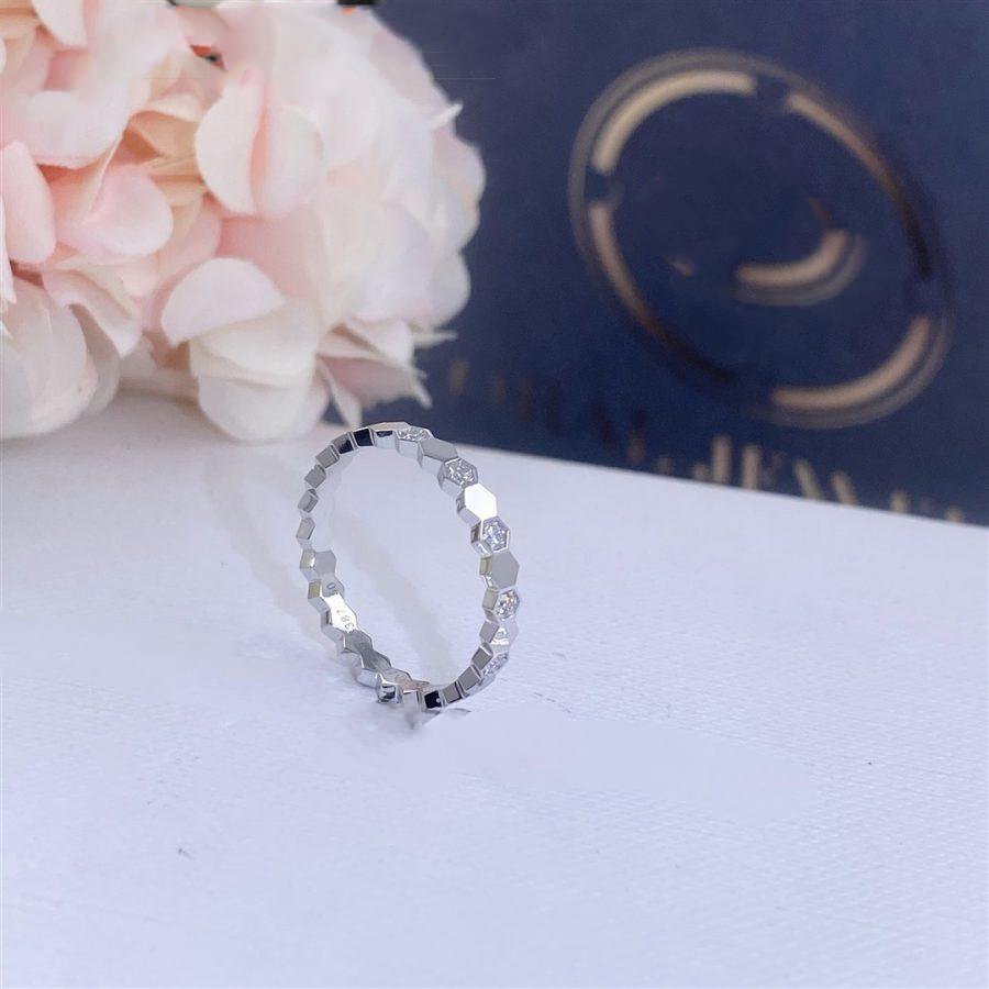 CHAUMET BEE LOVE RING SILVER DIAMOND